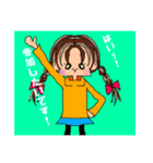 テニス好き女子（個別スタンプ：7）