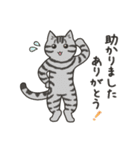 40匹のねこの、みんなで感謝！（個別スタンプ：35）