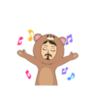 ひげのくま（個別スタンプ：13）