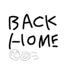 素朴な文字（個別スタンプ：8）