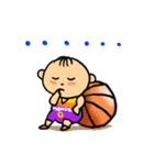小さなバスケ師匠（個別スタンプ：23）