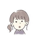 みーちゃんは表情豊か（個別スタンプ：1）