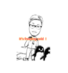 Hello cool guys ！（個別スタンプ：11）
