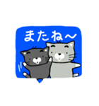 猫ぶらざー動画。Part 1（個別スタンプ：19）