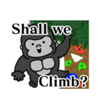 登猿-Climb Monkey-（個別スタンプ：34）