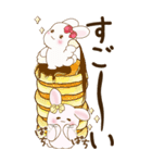 【Big】ぽっちゃりウサギ 1『Sweets』（個別スタンプ：22）