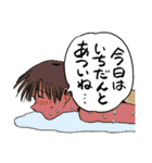 人々39(夏はあつい編)（個別スタンプ：5）