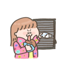 頑張るポジティブちゃん 夏ver.（個別スタンプ：31）