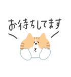 猫のスタンプですよ。（個別スタンプ：25）