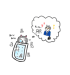 ねこ男の生活◯（個別スタンプ：19）