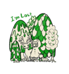 中性的ガールズスタンプ（個別スタンプ：14）