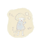 中性的ガールズスタンプ（個別スタンプ：33）