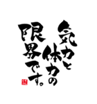 筆文字•書道スタンプ②（個別スタンプ：13）