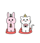 たまにウザいぬこ 季節（個別スタンプ：24）