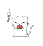 たまにウザいぬこ 季節（個別スタンプ：33）