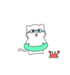 たまにウザいぬこ 季節（個別スタンプ：34）