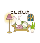 うさぴょん✨文字大（個別スタンプ：30）