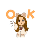 茶髪ギャルJK（個別スタンプ：1）