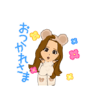 茶髪ギャルJK（個別スタンプ：4）