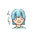 まぬけ顔の女の子1（個別スタンプ：2）