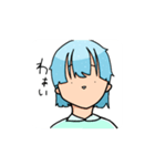 まぬけ顔の女の子1（個別スタンプ：19）