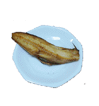和食やきとり夕食カレーライス焼き魚春巻き（個別スタンプ：3）