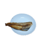 和食やきとり夕食カレーライス焼き魚春巻き（個別スタンプ：7）