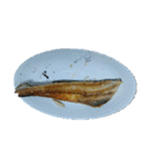 和食やきとり夕食カレーライス焼き魚春巻き（個別スタンプ：22）