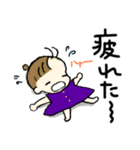 チワワとおだんごヘアの女の子♪日常（個別スタンプ：9）