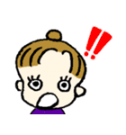 チワワとおだんごヘアの女の子♪日常（個別スタンプ：25）