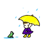 チワワとおだんごヘアの女の子♪日常（個別スタンプ：34）