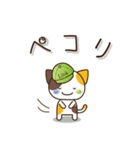 Linkのリンくんとみーちゃん（個別スタンプ：8）