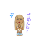 ギャルまゆみ❤️（個別スタンプ：14）