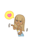 ギャルまゆみ❤️（個別スタンプ：16）
