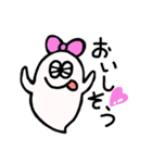 おばけのりぼんちゃん（個別スタンプ：24）