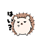 ハリネズミくんの夏日常（個別スタンプ：5）