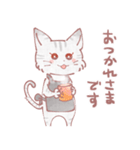 まぁるい！のねこ！(再販)（個別スタンプ：5）