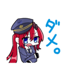 毎日使えるかわいい軍服女の子（個別スタンプ：10）