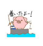 釣りぶたスタンプ1（個別スタンプ：4）