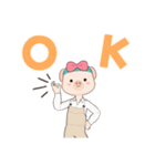 返信で使えるスタンプ（個別スタンプ：1）