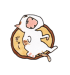 茶トラ白ねこスタンプ（個別スタンプ：3）