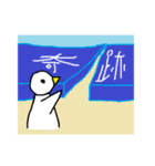 とり スタンプ つよい（個別スタンプ：34）