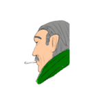 文字なし おじいさんV2〜受け継ぐ者〜（個別スタンプ：16）