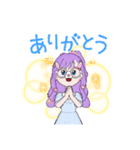 花のうさぴょん（個別スタンプ：2）