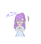 花のうさぴょん（個別スタンプ：11）