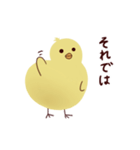 敬語chick（個別スタンプ：20）