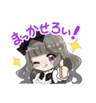 人形と女の子のゆるふわスタンプ（個別スタンプ：14）