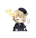 人形と女の子のゆるふわスタンプ（個別スタンプ：20）