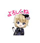人形と女の子のゆるふわスタンプ（個別スタンプ：23）