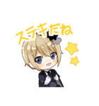 人形と女の子のゆるふわスタンプ（個別スタンプ：26）